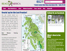 Tablet Screenshot of letsreachamerica.org